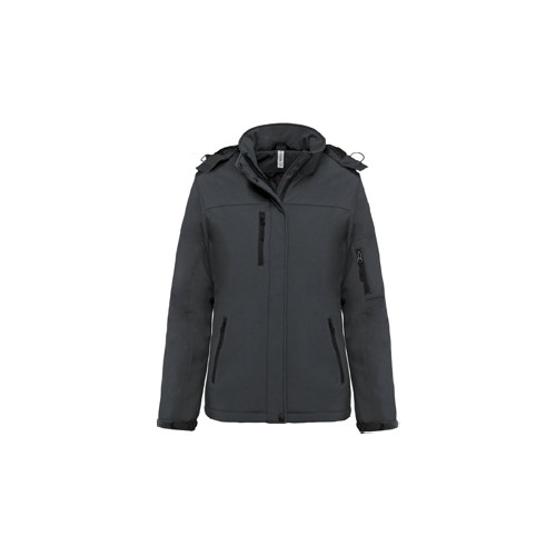 BLUSÃO SOFTSHELL SENHORA C/ CAPUZ K651 CINZA BLUSÃO SOFTSHELL SENHORA C/ CAPUZ K651 CINZA